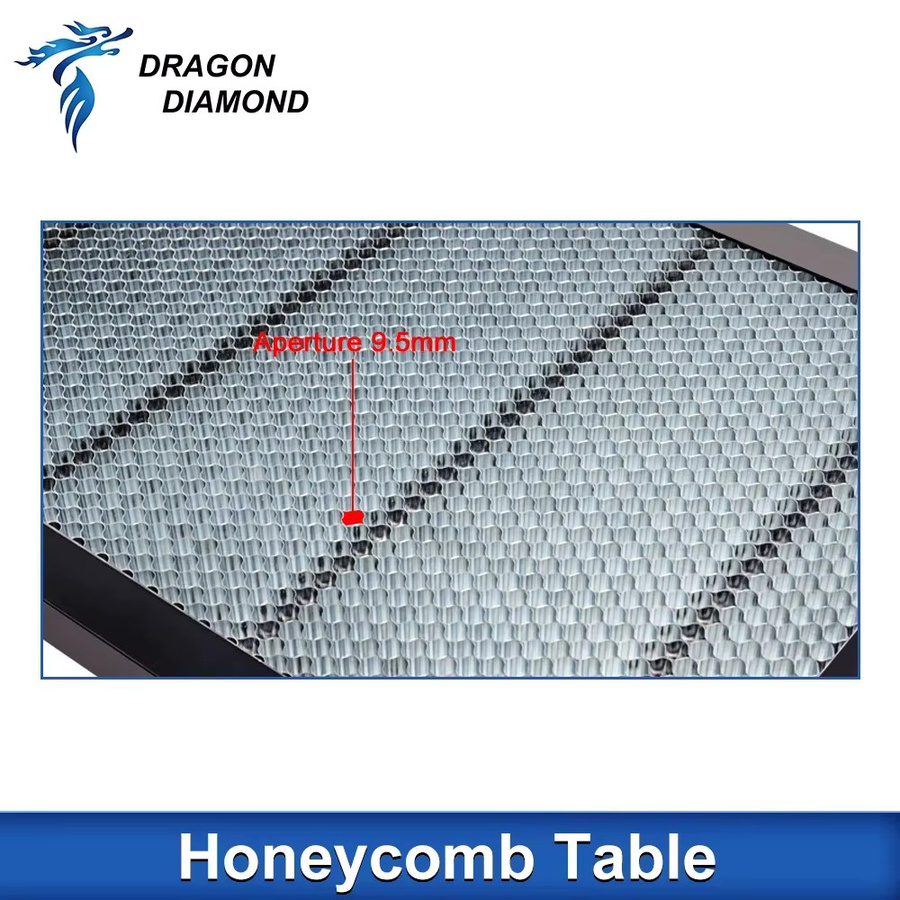 Dragon Diamond CO2-Laser-Waben-Arbeitstisch als Platinenplattform für Lasergravurmaschinen, Breite: 90 cm, Tiefe: 60 cm - Bild 2