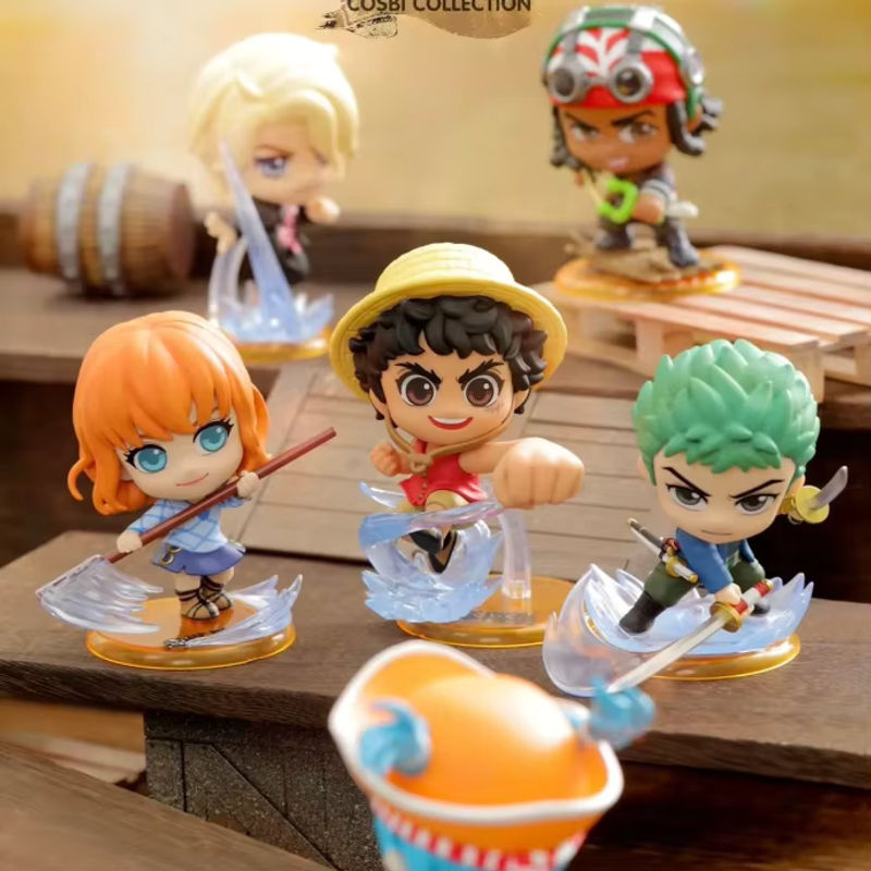 Hot Toys One Piece Cosbi Mini-Figur Blind Box Mehrfarbige Anime Sammlerfigur aus Kunststoff - Bild 4