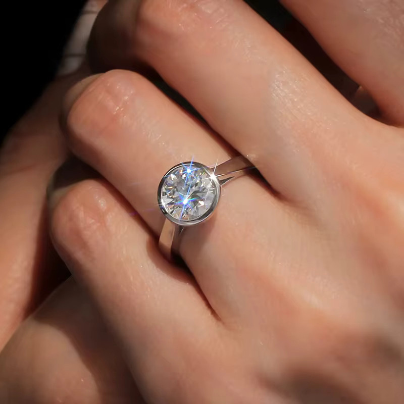 Huitan Ring, Zirkonia, Silber, Damen - Bild 2