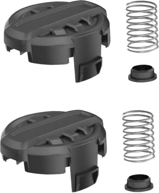 Vibratite 2-teiliges Grasmäher-Abdeckungsset in Grau und Schwarz als Ersatzteil für Unkrautentfernungsmaschinenköpfe RSDWO995-1 DWO1DT995 DCST922P1 DCST922B - Bild 1
