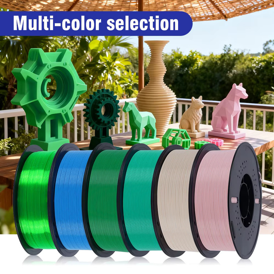 KINGROON Hochgeschwindigkeits PETG 3D-Druckfilament, 1,75 mm, Grau, 5 kg - Bild 2