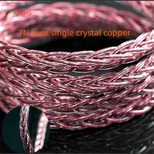 XINHS S15 Phoenix 8-Core 7N Pure Single Crystal Kupfer HIFI Upgrade Kabel mit 3,5 mm Klinkenanschluss - Bild 1