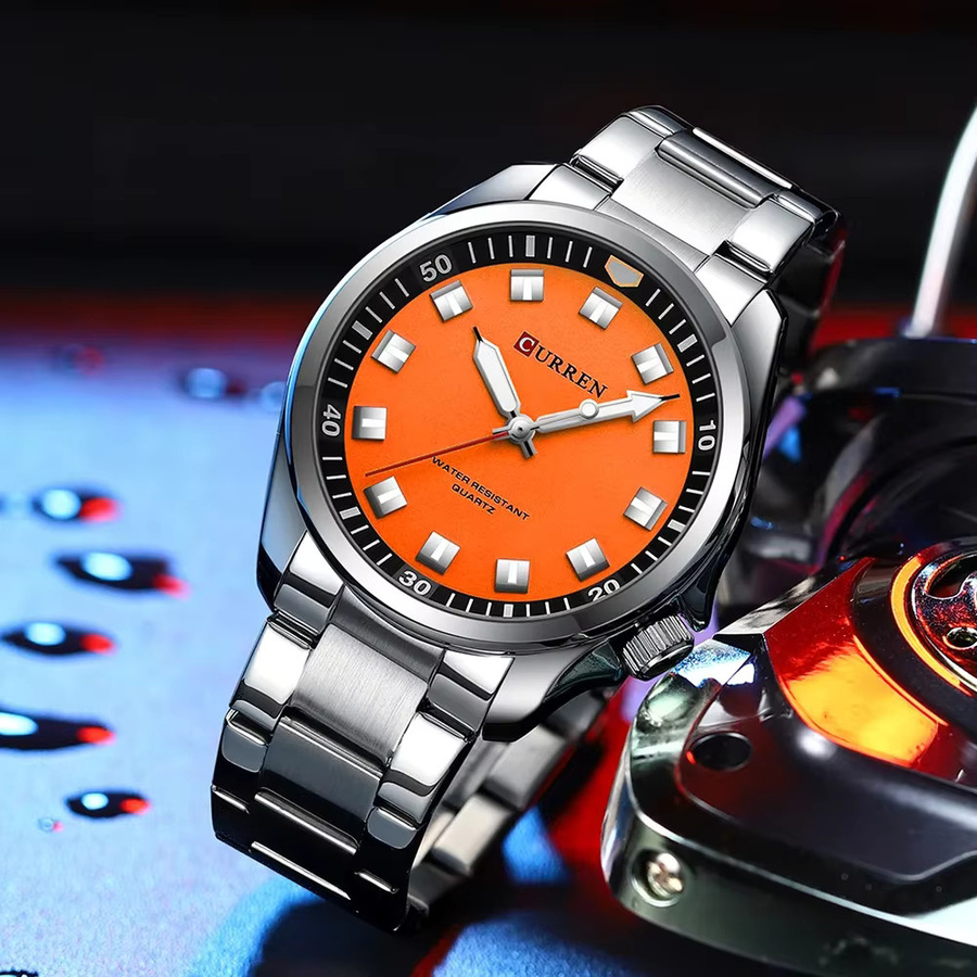 CURREN Armbanduhr, Quarz, Edelstahl, Herren - Bild 4