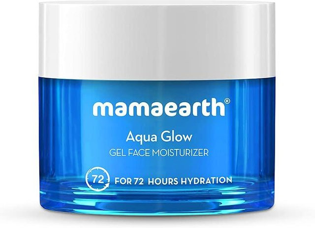 Mamaearth Aqua Glow Gel Gesichtsfeuchtigkeitscreme, 100 ml, Hyaluronsäure - Bild 1