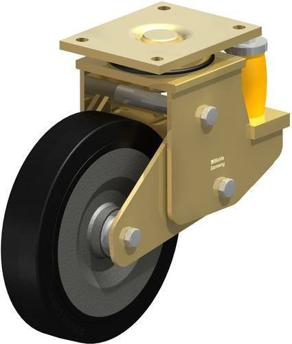 Blickle LSFE-SE 250K Lenkrolle gefedert in Anthrazit mit 250 mm Rad-Durchmesser und 850 kg Tragfähigkeit - Bild 1