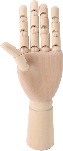 TOMTOP JMS Gelenkmodell, tragbar, flexibel, aus Holz, Gelenkpuppe, beige - Bild 1