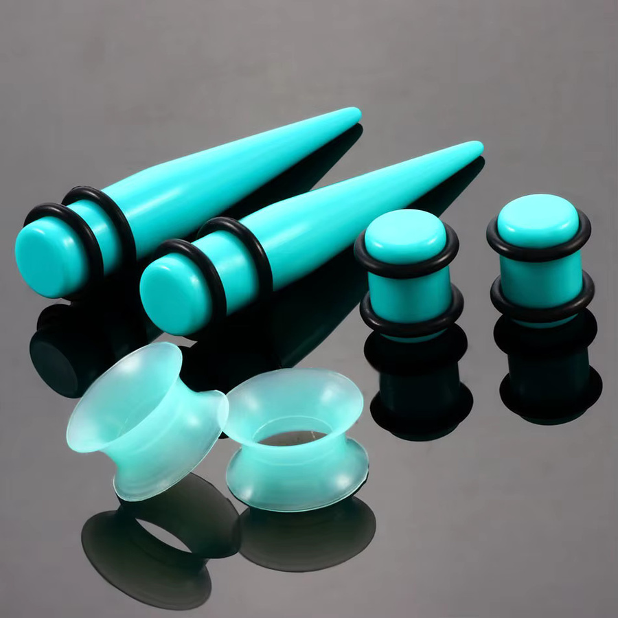 Ohr Piercing Ohr Stretching Kit, Acryl, Bunt, Unisex - Bild 5