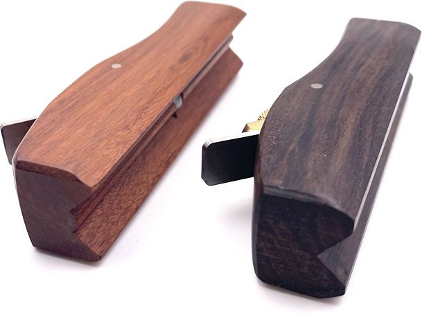 STJ Hohlhobel für Kantenbesatz und Eckformung aus Palisander und Ebenholz - Bild 1