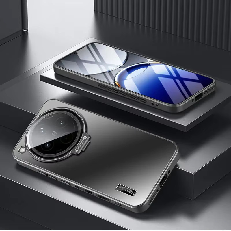 Stoßfeste Schutzhülle mit Kameraobjektiv-Glasschutz für OPPO Find X8 Pro in Cyan und Schwarz - Bild 3