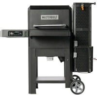 Masterbuilt Gravity 600 Holzkohlegrill und Smoker in Schwarz mit Thermometer und Gusseisen-Komponenten - Bild 1