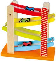 Eichhorn Autorennbahn Color Geschicklichkeitsspiel in Bunt/Mehrfarbig - Bild 1