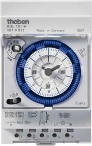 Theben Mechanische Schaltuhr SUL 191 w in Weiß für DIN-Schiene - Bild 1