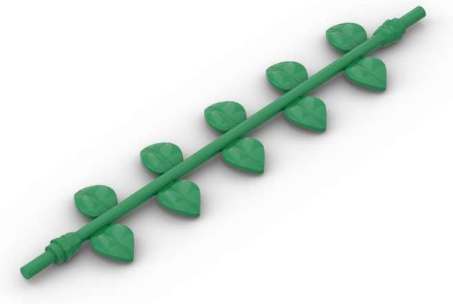 Yiran toy Pflanze Ranke Blätter Gras Baum Bausteine 10-teiliges Set - Bild 1
