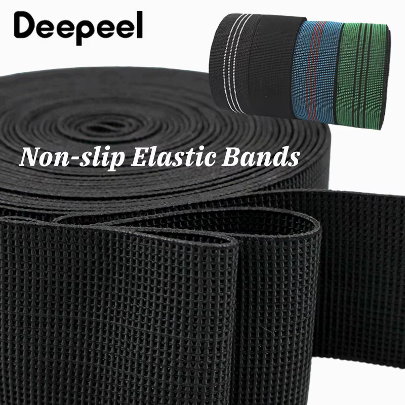 Deepeel Nylon-Elastikband für Kissen, Trampolin und Polstermöbel, Breite: 5 cm, in Grün oder Schwarz - Bild 4