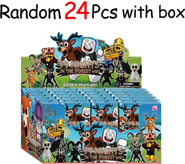 99 Nächte im Wald Blind Box Modell, Hirsch Eule Ziege Monster, ab 14 Jahren - Bild 1