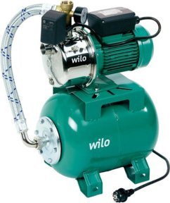 Wilo Kreiselpumpe Jet HWJ-204-EM-50/2-2 mit 50 Liter, 1 kW und 230 V - Bild 1