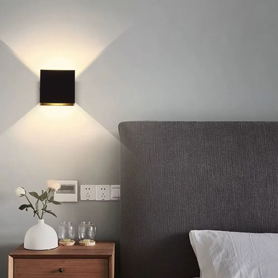 JOYINLED 6W LED Wandleuchte für Außenbereiche mit IP65 Wasserdichtigkeit zur Dekoration von Garten, Veranda und Terrasse - Bild 2