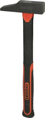KS Tools Schreinerhammer aus Stahl mit Glasfaserstiel in Schwarz, 270g - Bild 1