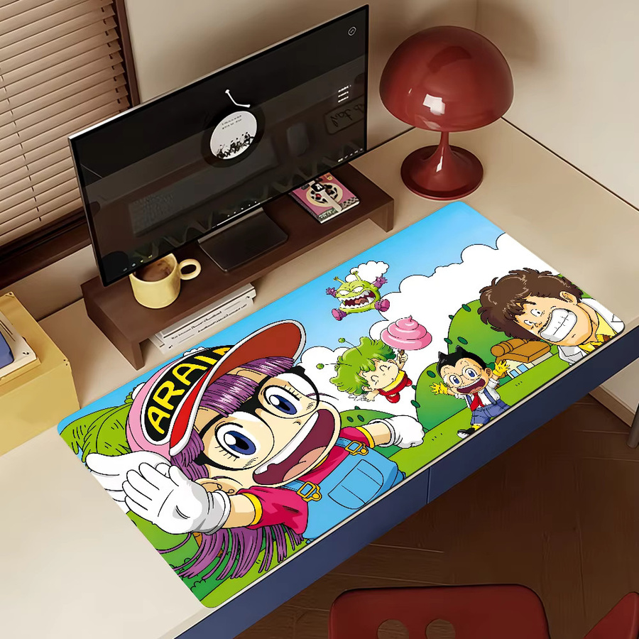 Manga Cartoon Dr S-Slump Mauspad rutschfeste Gamer-Computermatte in Multicolour - Bild 4