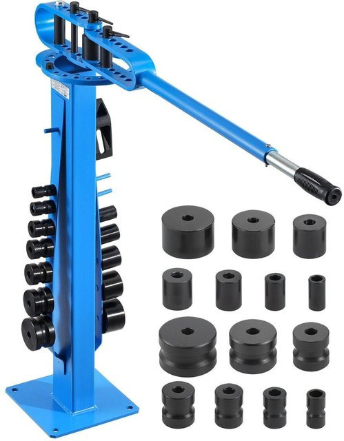 Manuelles Rohrbieger Set von MB mit 14 Biegewerkzeugen für Kupfer, Aluminium und Eisen in Blau - Bild 1