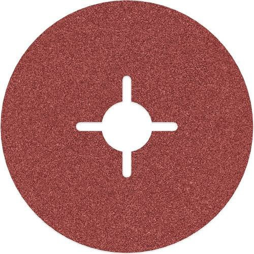 Bosch Fiberschleifscheibe R780 Best for Metal und Inox, Farbe: Rot, Durchmesser: 115 mm, Bohrung: 22,23 mm - Bild 1