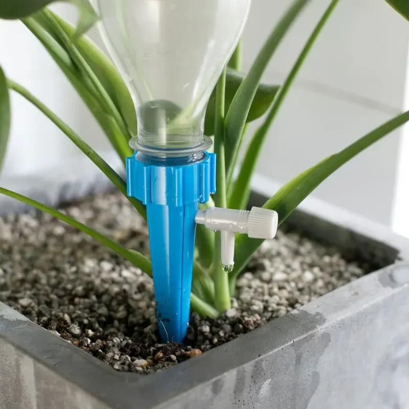 Automatisches Tropfbewässerungssystem von YWZT Home Depot als Selbstbewässerungs-Spike-Set für Blumenpflanzen in Grün - Bild 6