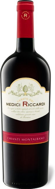Medici Riccardi Chianti Montalbano DOCG Rotwein trocken 2018 0,75 l - Bild 1