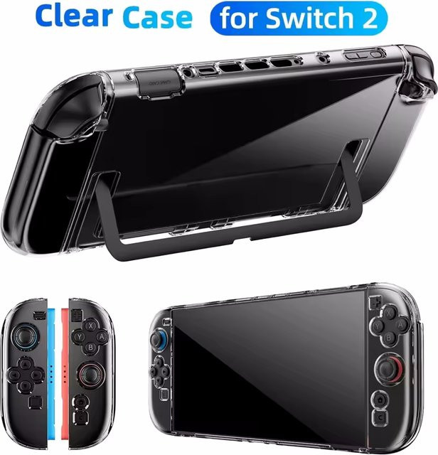 AyeBeau Schutzhülle für Nintendo Switch 2 transparent - Bild 1