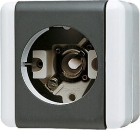 Jung Lichtsignal ohne Haube WG800 in Weiß mit E14-Gewinde und IP44 Schutzart - Bild 1
