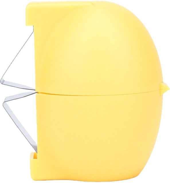 TOMTOP JMS Eierschalenknacker in Gelb mit ergonomischem Griff zum schnellen Öffnen von gekochten oder rohen Eiern - Bild 1