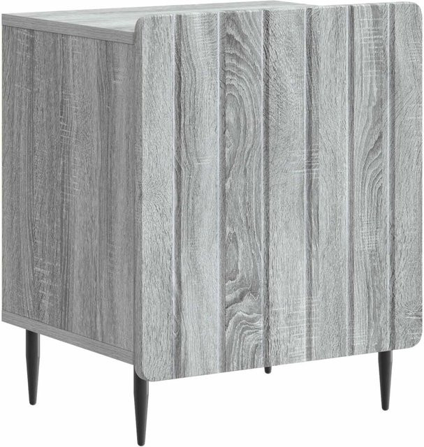 vidaXL Nachttisch in Grau Sonoma, moderner Beistelltisch für dein Schlafzimmer, B/T/H: 43 x 34,5 x 52 cm - Bild 1