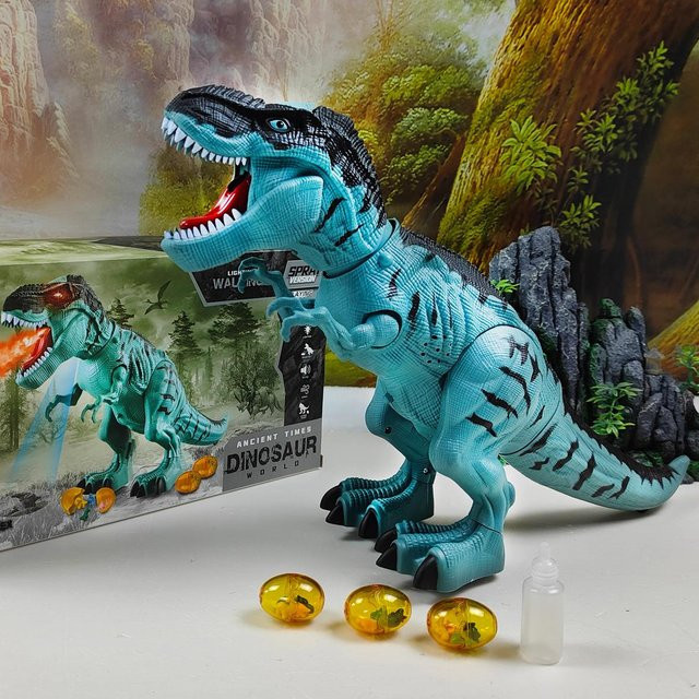 Linyi toy car Dinosaurier Roboter, mechanisches Modell, mit Licht und Sound, ab 3 Jahren - Bild 1