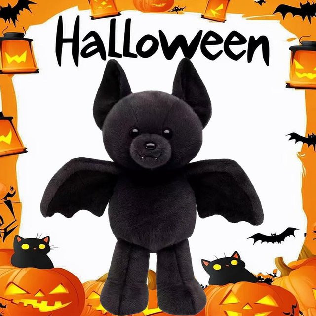 Build A Bear Fledermaus, Plüschtier, schwarz, ab 0 Jahre - Bild 1