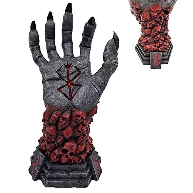 Berserk Anime Figur Guts Hand Gottes Harz Schwarze Actionfigur - Bild 3