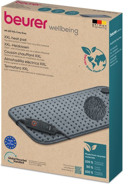 HK 123 Cosy Grey Green Planet Heizkissen in XXL - Bild 2