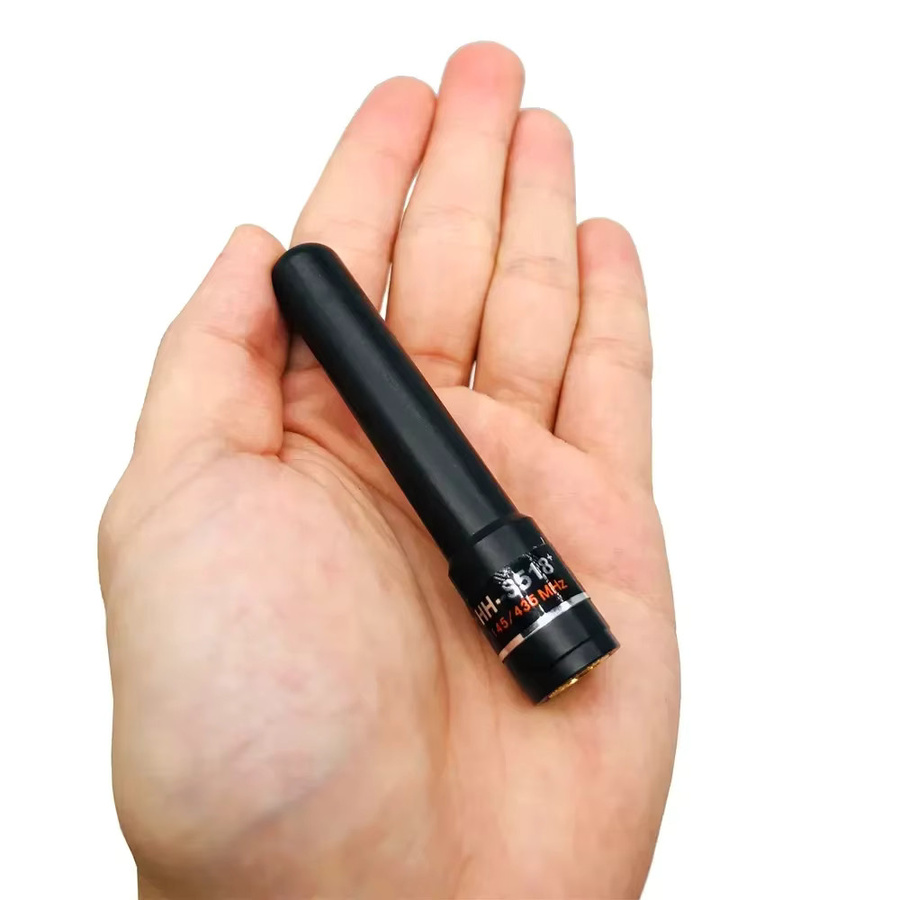 BAOFENG HH-S518+ Stubby Antenne 10 W High Gain in Schwarz für UV 145/435 MHz mit SMA-M Anschluss für BAOFENG UV-3R UV-100 UV-200 und TYT Funkgeräte - Bild 2