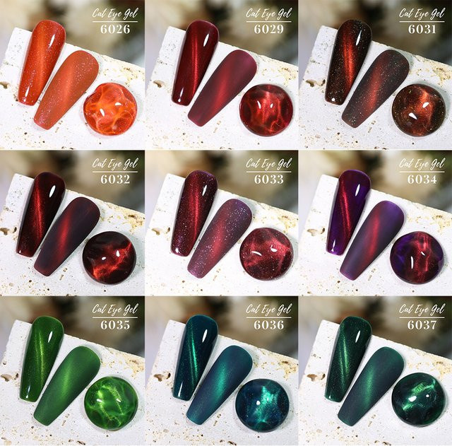 Beaute Magnetischer Katzeaugen-Nagelgel, Schimmernd, Unisex - Bild 1