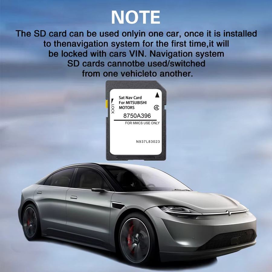 NAVINESA SD Navigationskarten-Update Europa und UK für Mitsubishi Outlander, Pajero, ASX und Lancer mit 16GB GPS Speicher für MMCS Systeme - Bild 4