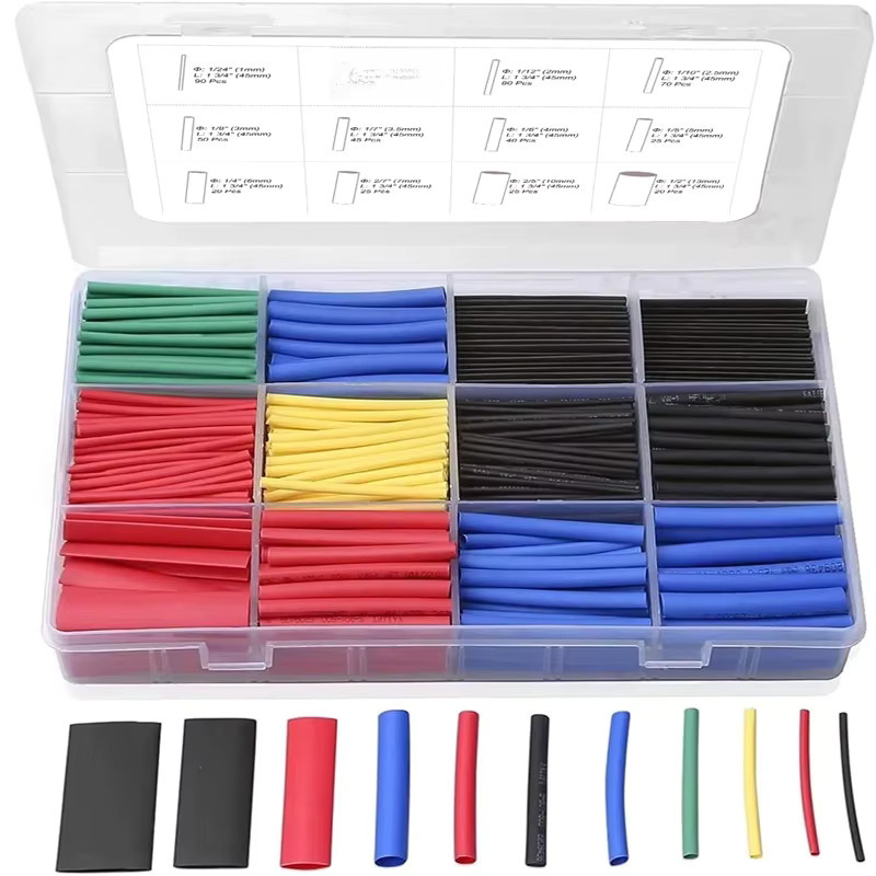 AOKIN Schrumpfschlauch-Kit aus EVA-Material mit 580/560 Stück in 6 Farben und 11 Größen für elektrische Isolierungen und Drahtreparaturen - Bild 6