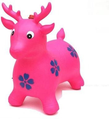 Binchi Outdoor Product Aufblasbares Pony Hüpfpferd, Gummi, ab 3 Jahre - Bild 1