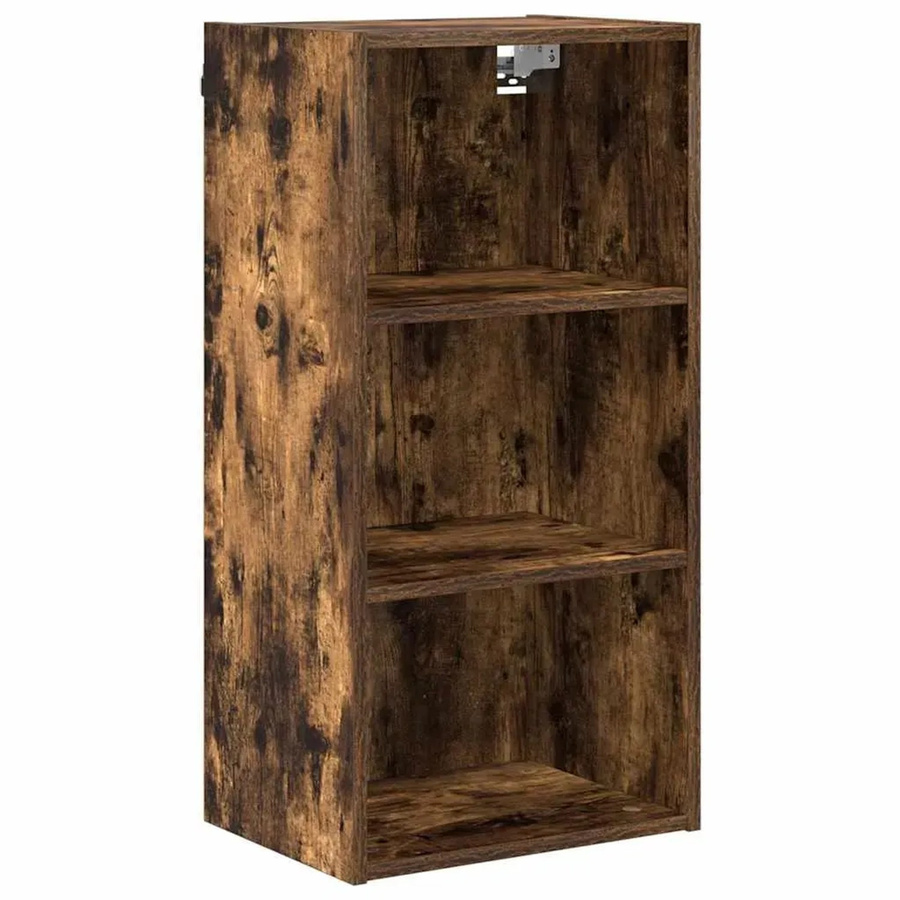 vidaXL Hängeschrank Riga in Geräucherte Eiche, modern und matt, B/T/H: 40 x 29,5 x 80 cm - Bild 2