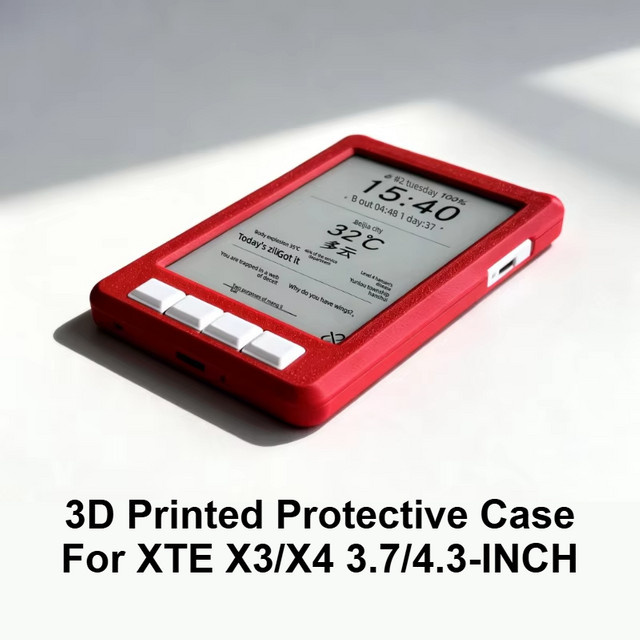 XTE Schutzhülle für X3 und X4 E-Paper-Ink-Screen, magnetisch, leicht und dünn, Gelb - Bild 1