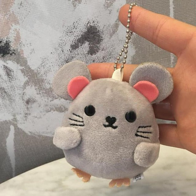 Yiran toy Graues Maus Plüschtier, Stofftier, 1-teiliges Set - Bild 1