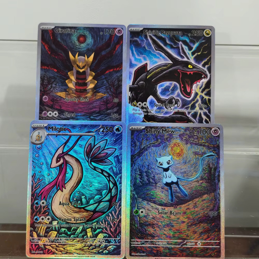 Keeppley Pokemon DIY Textur-Karten Legendäres Glanz-Set, Sammelkarten - Bild 1