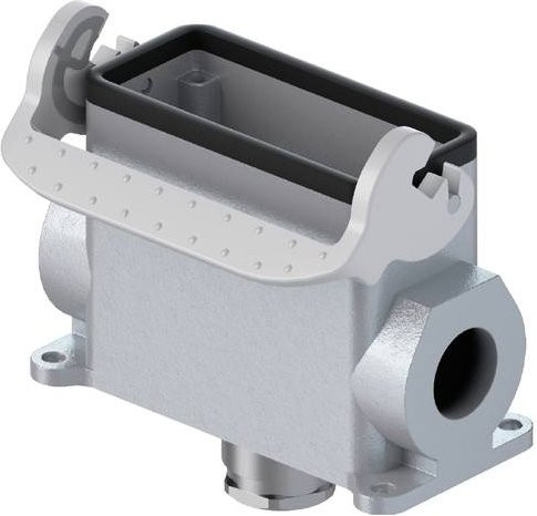 Wieland Electric Gehäuseunterteil 76.333.4035.0 aus Aluminium in Silber - Bild 1