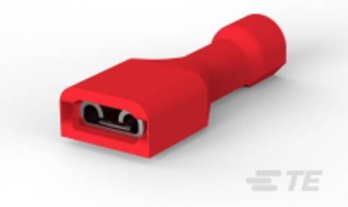 TE Connectivity Klebeband 2-520401-2 auf Vollrolle, Rot - Bild 1