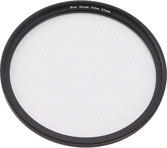 Igeteck Blue Streak Spezialeffektfilter für Einzelobjektive, Farbe: Schwarz, Durchmesser: 82mm - Bild 1