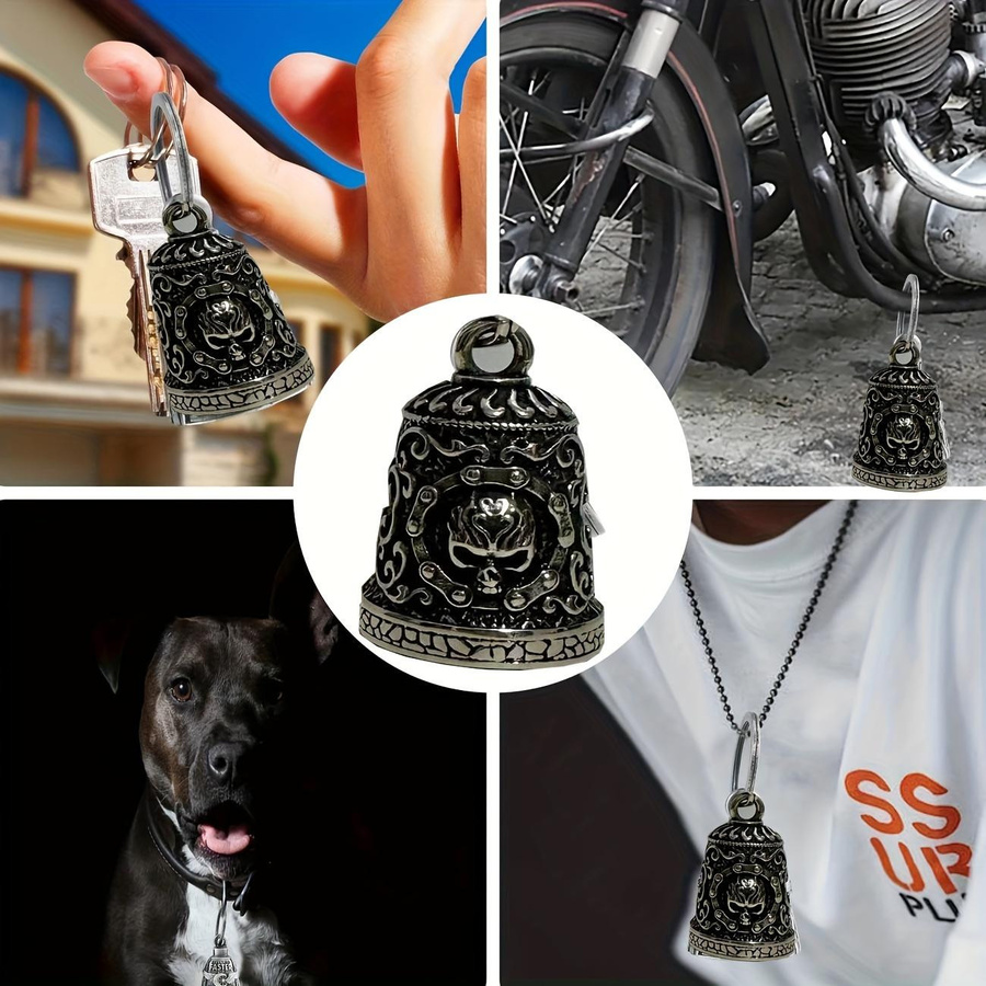 Schlüsselanhänger Metall, Totenkopf-Design - Bild 4