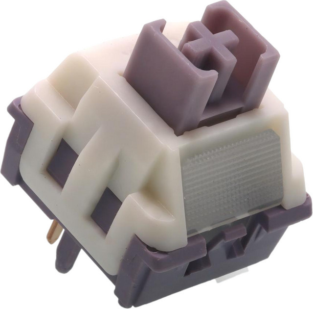 Yamatake Silent Tactile Switches für mechanische MX-Gaming-Tastaturen, vorgeschmiert, 5-polig, Hot-Swap-fähig, POM-Stiel, Multicolour - Bild 1