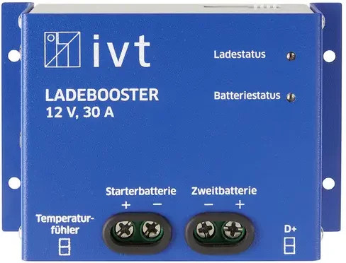 IVT Ladespannungs-Booster 12V 30A in Blau - Bild 1